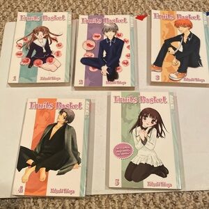 Fruits Basket Manga, Volumes 1-5